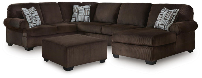 Kimlee - Sectional And Ottoman Set image 2