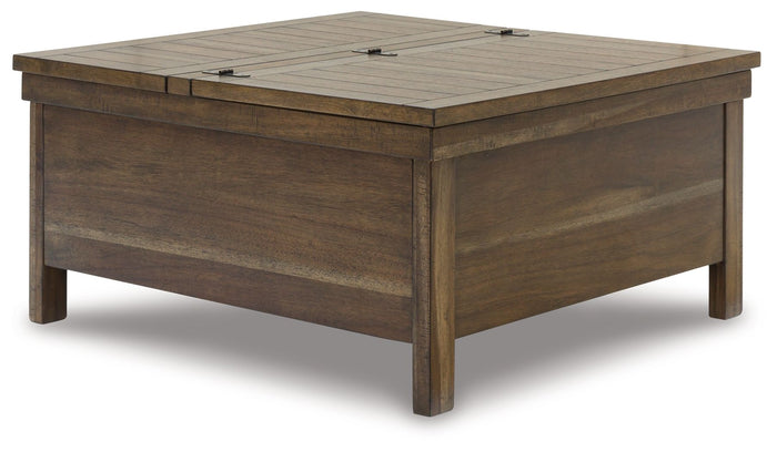 Moriville - Lift Top Cocktail Table - Grayish Brown image 1