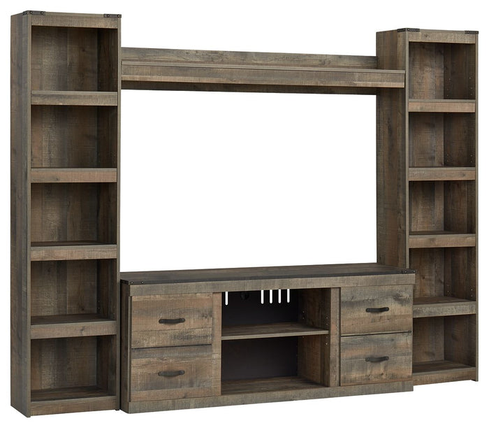 Trinell - 4-Piece Entertainment Center With 60" TV Stand image 1