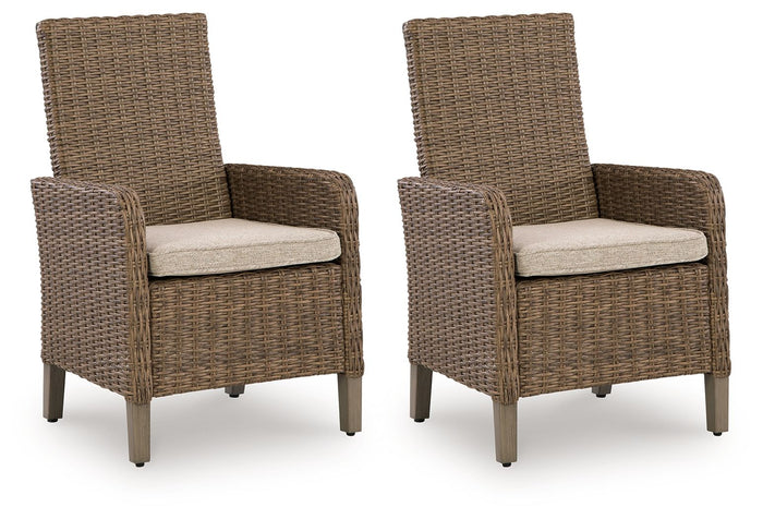 Laguna Heights - Arm Chair With Cushion (Set of 2) - Beige image 1