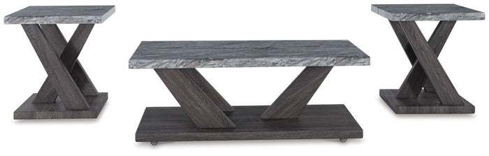 Bensonale - Occasional Table Set (Set of 3) - Brown / Gray image 2