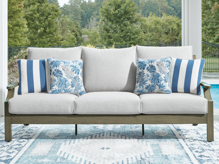 Rainier Ranch - Sofa With Cushion - Brown / Beige image 3