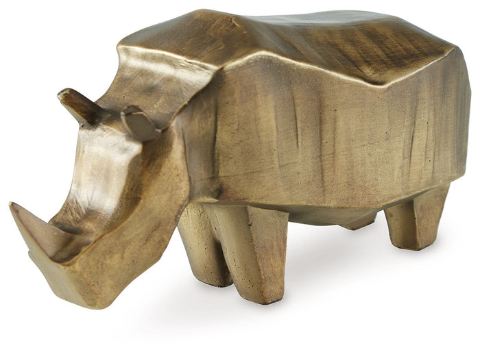 Gentwell - Sculpture - Antique Gold Finish image 1