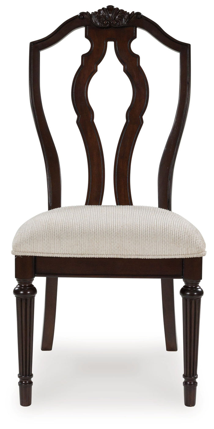 Lavinton - Dining Upholstered Side Chair (Set of 2) - Tan / Brown image 2
