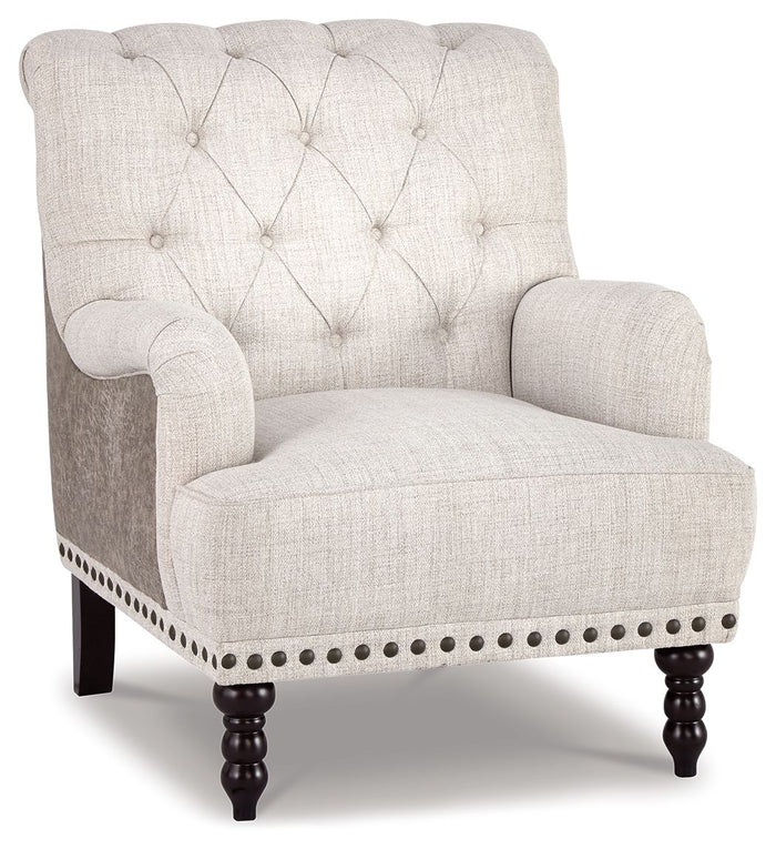 Tartonelle - Accent Chair - Ivory / Taupe image 1