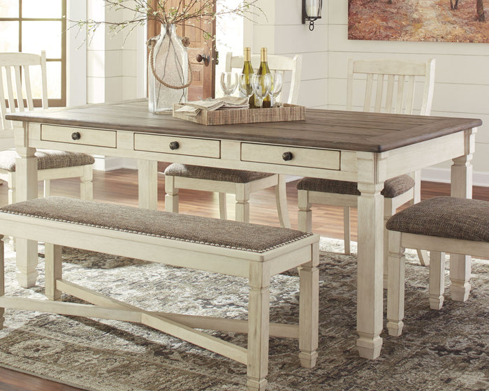 Bolanburg - Rectangular Dining Room Table - Beige image 2