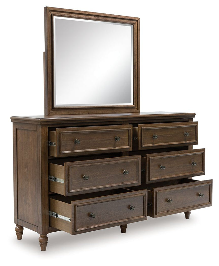 Sturlayne - Dresser And Mirror - Brown image 2