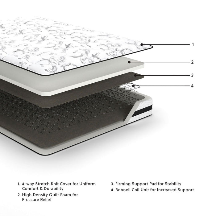 8 Inch Chime Innerspring - Firm Mattress image 2