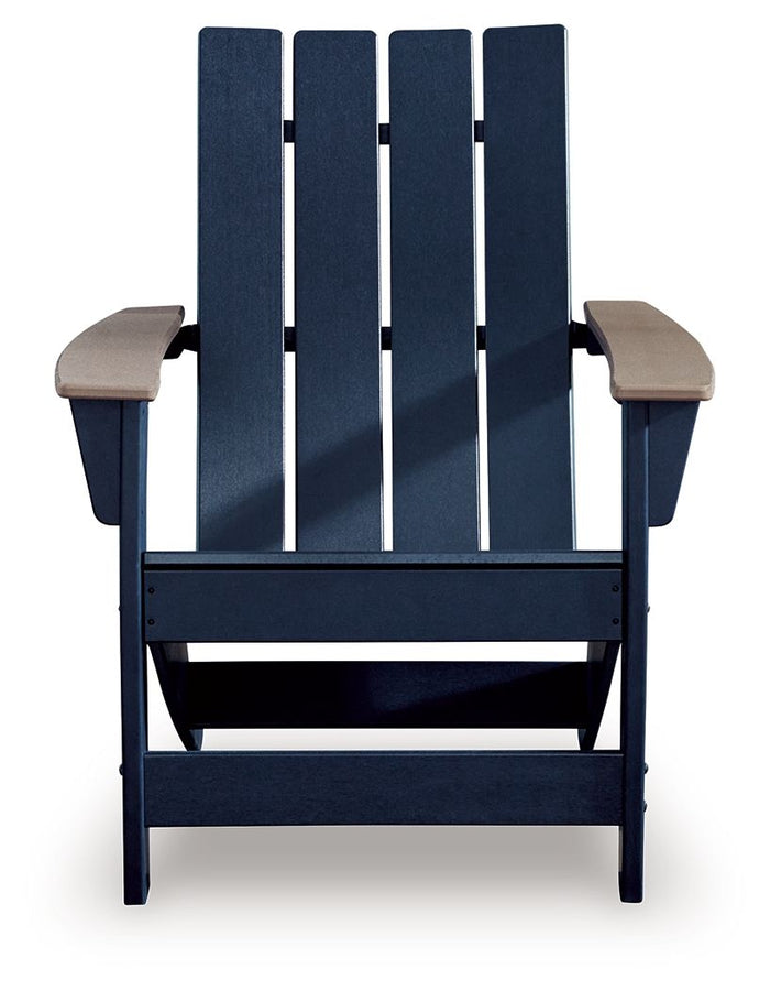 East Beach - Adirondack Chair - Black / Beige image 2
