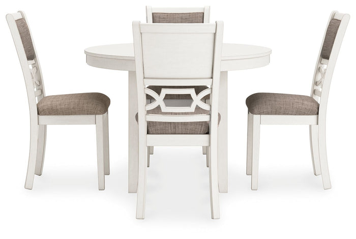 Erinberg - Dining Room Table Set (Set of 5) - Antique White image 4