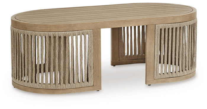 Serena Shores - Rectangular Cocktail Table - Beige image 1