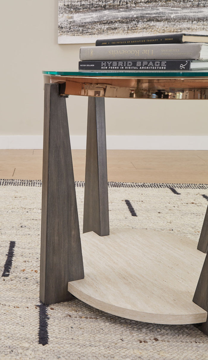 Frazwa - Round End Table - Multi image 2