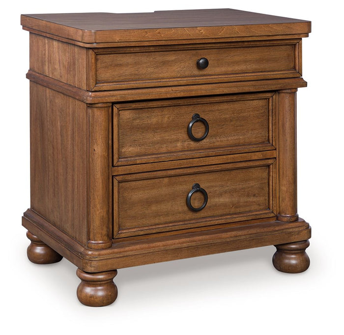 Rowlenstown - Three Drawer Night Stand image 2