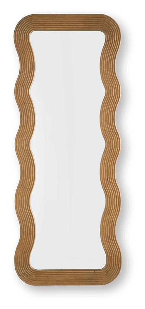 Ellisonville - Floor Mirror - Brown image 1