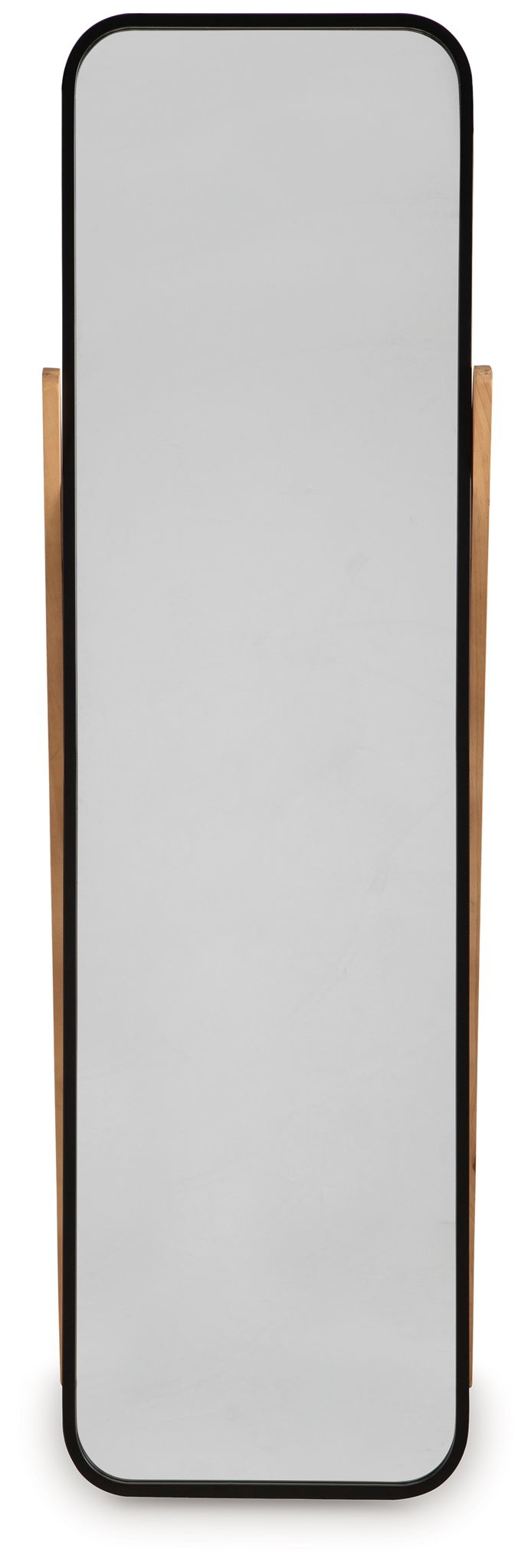 Bronick - Floor Mirror - Black / Brown image 2