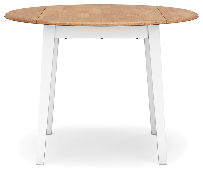 Gesthaven - Round Dining Room Drop Leaf Table image 8