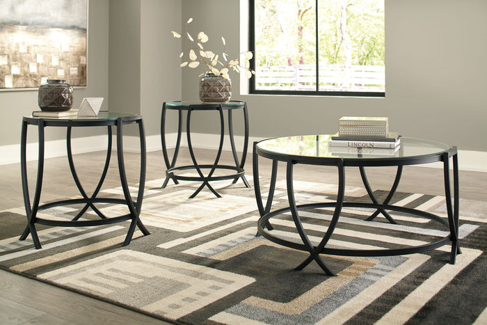 Tarrin - Occasional Table Set (Set of 3) - Black image 2