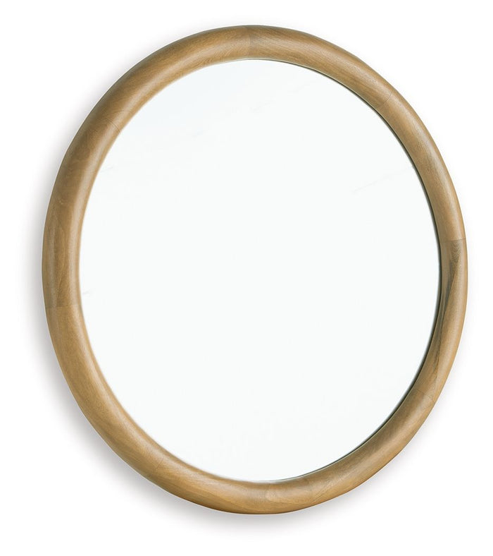 Yadiel - Accent Mirror - Brown image 4