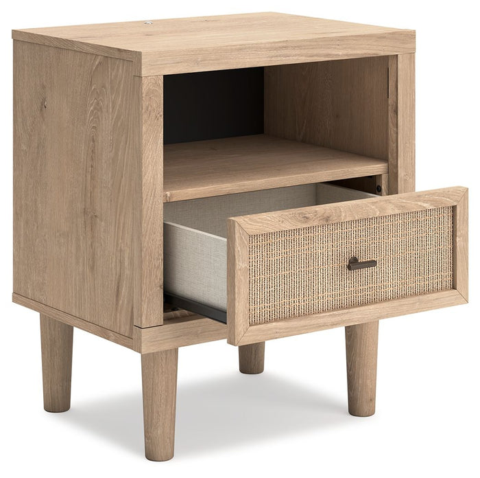 Cielden - One Drawer Night Stand - Two-Tone image 2