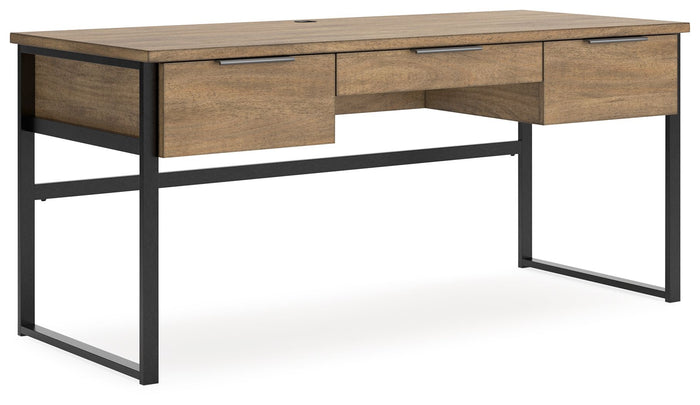 Montia - Home Office Desk - Light Brown image 1