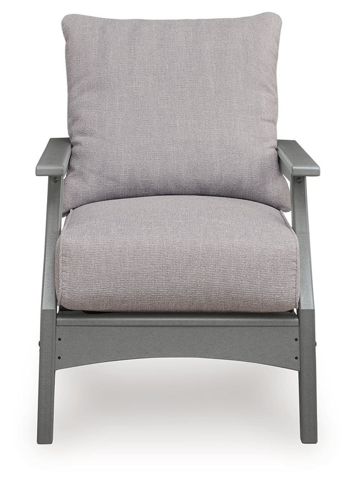 Cove Beach - Lounge Chair With Cushion (Set of 2) - Gray image 2