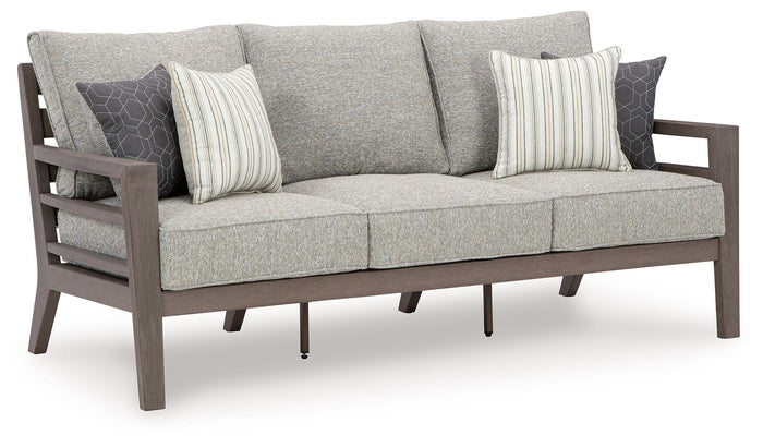 Hillside Barn - Sofa With Cushion - Gray / Brown image 1