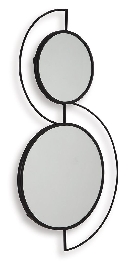 Shayham - Accent Mirror - Black image 2