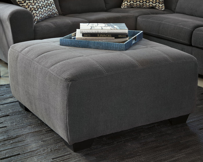 Ambee - Oversized Accent Ottoman - Slate image 3