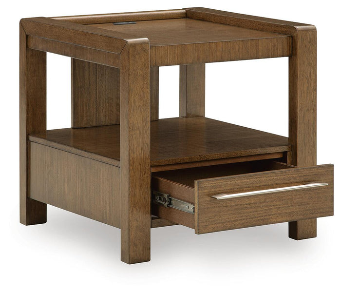 Marxmore - Square End Table - Brown image 2