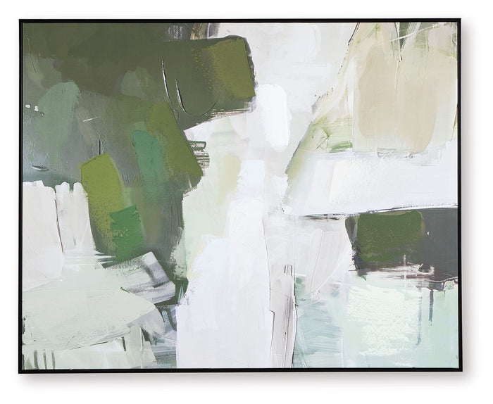Vinick - Wall Art - Green / Gray / White image 2