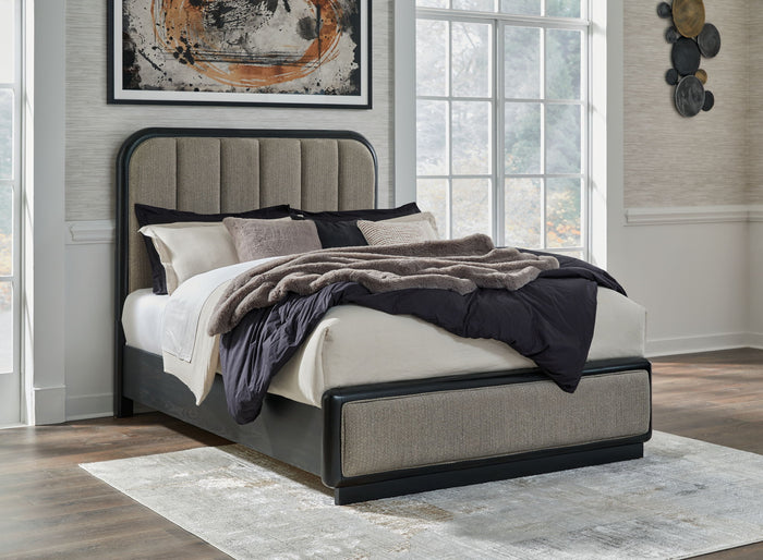 Rowanbeck - Upholstered Panel Bed image 2