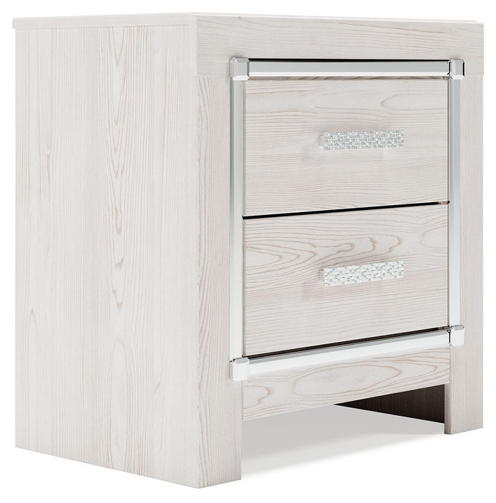Altyra - Two Drawer Night Stand - White image 1