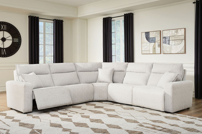 Modmax II - Reclining Sectional - Stone image 3