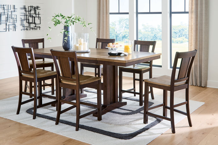 Rylandeen - Counter Height Extension Dining Table Set image 5