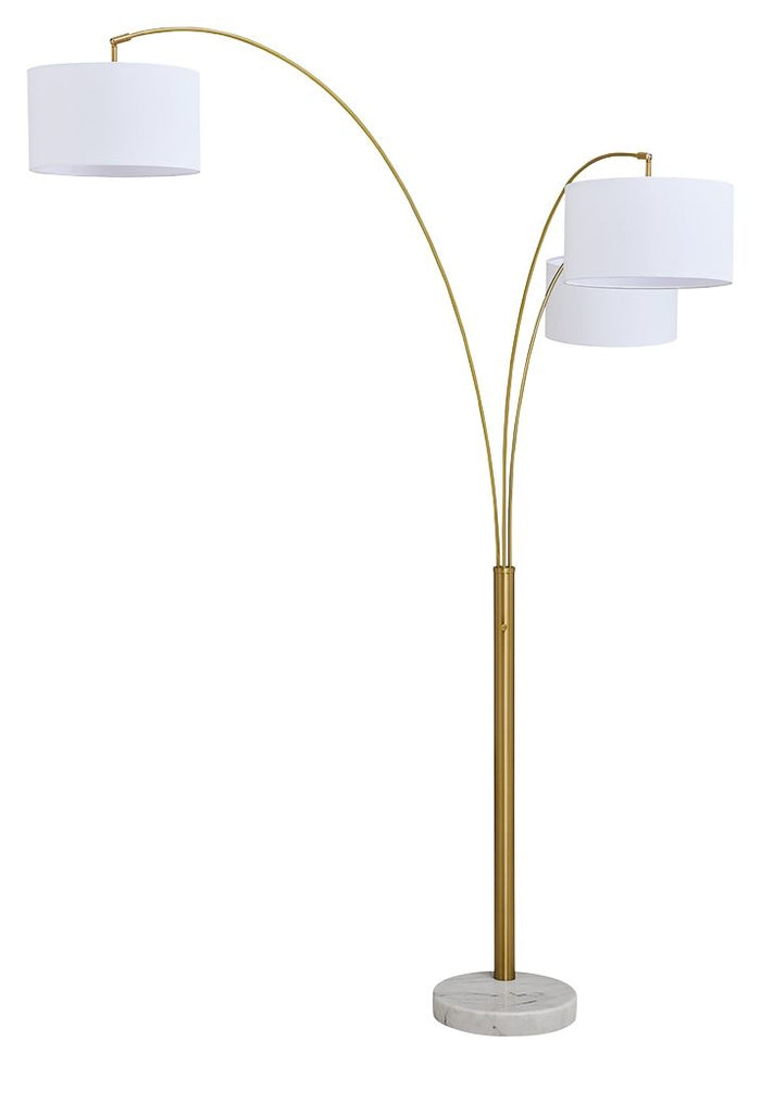 Valo - Metal Arc Lamp - Gold Finish image 1