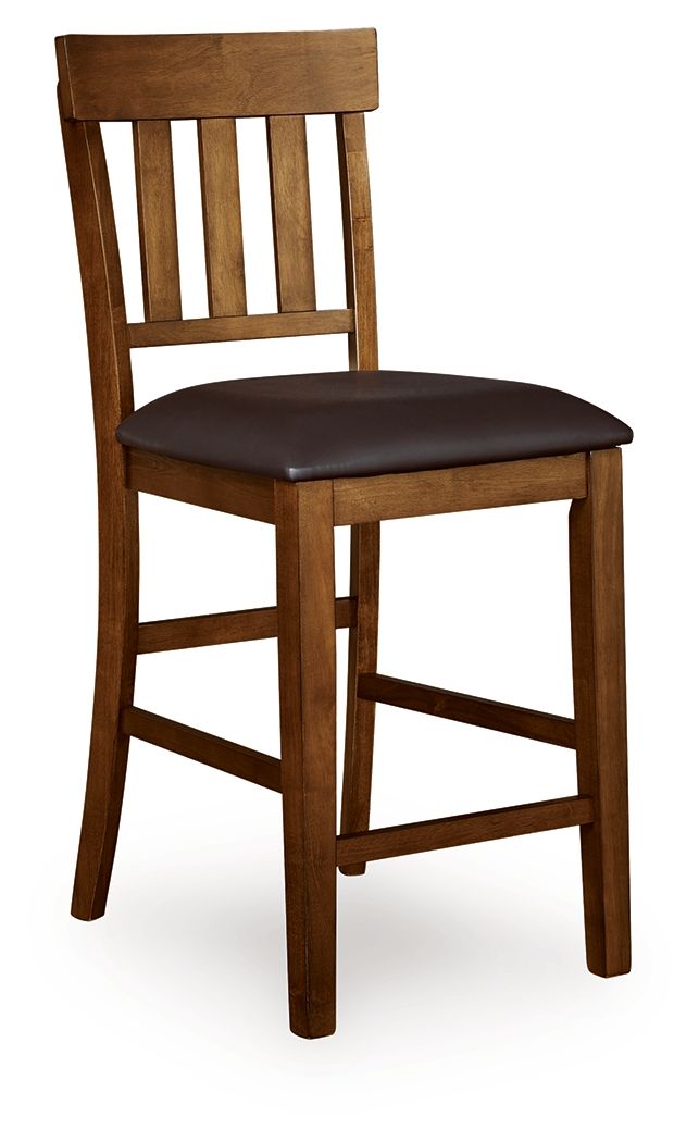 Ralene - Upholstered Barstool (Set of 2) - Medium Brown image 2
