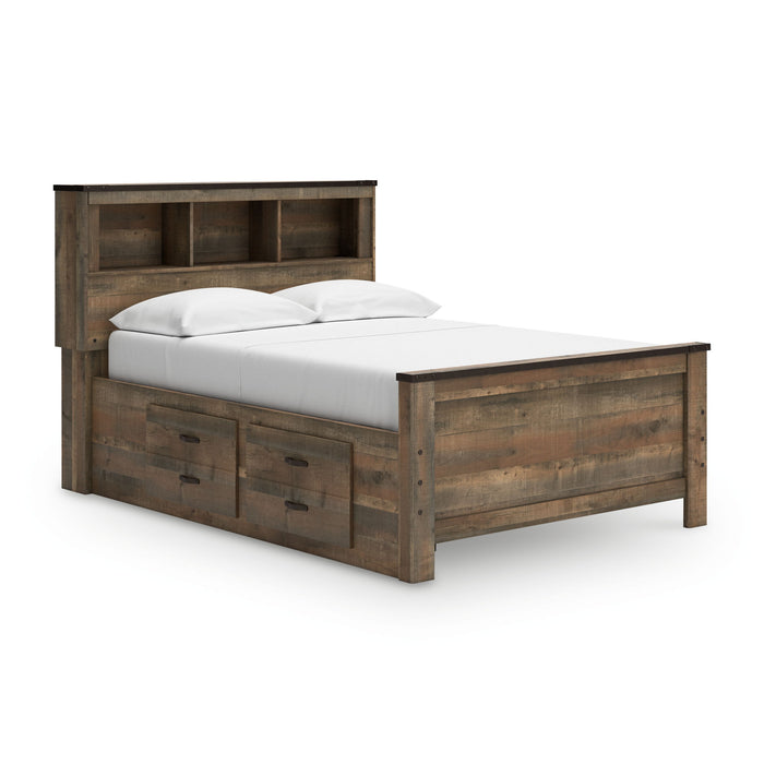 Trinell - Bookcase Bed With Storage image 1