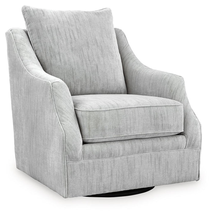 Gubbins - Swivel Accent Chair - Gray image 1
