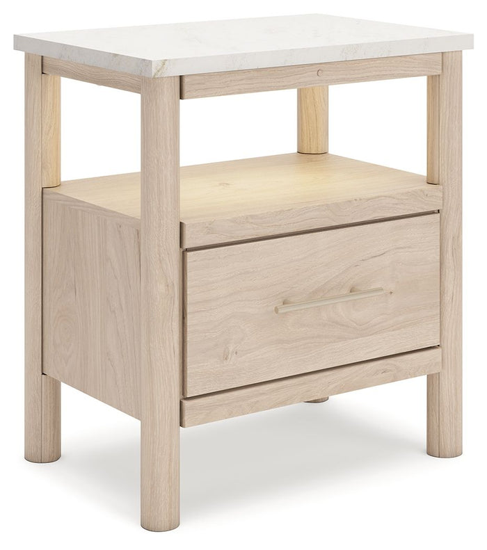 Cadmori - One Drawer Night Stand image 2