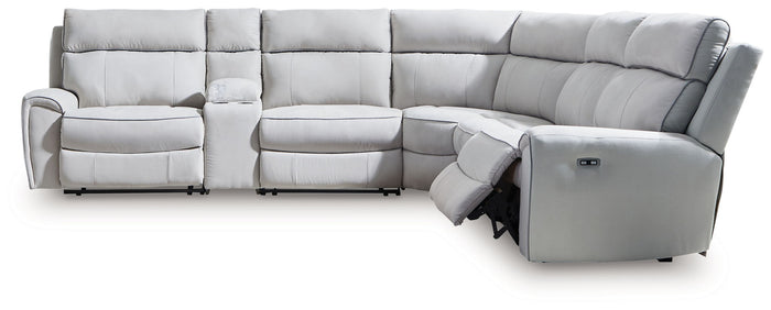 Social Pointe - Reclining Sectional image 2