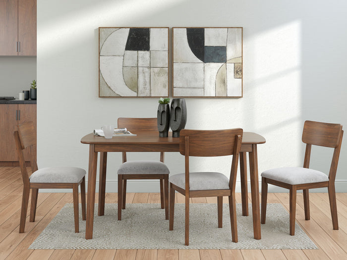 Tameride - Dining Room Table Set (Set of 5) - Brown image 2
