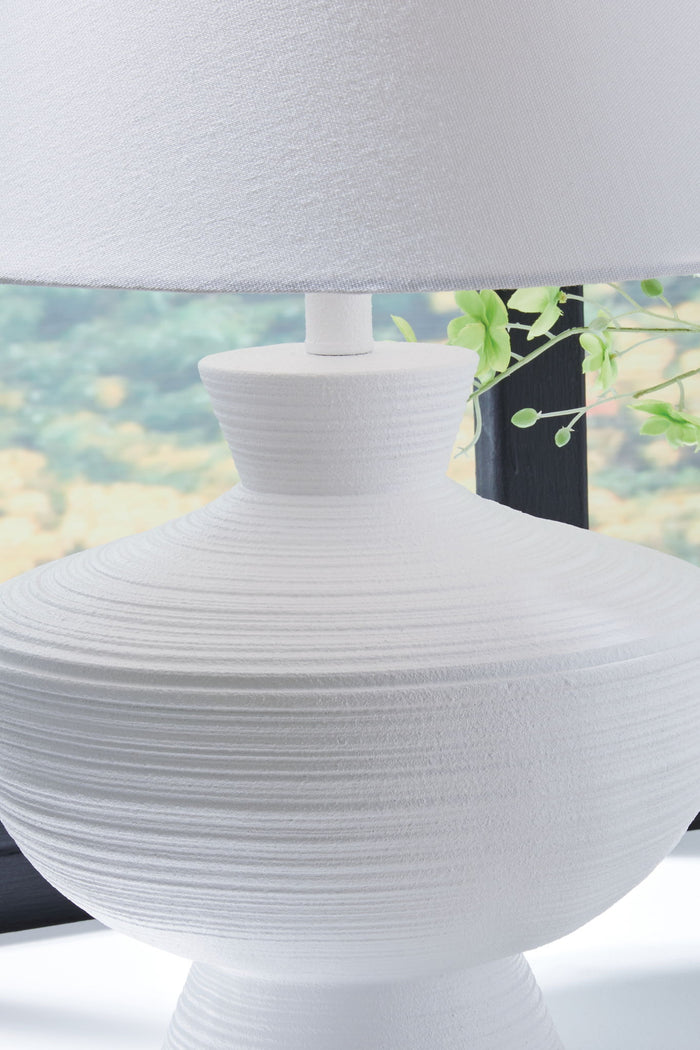 Harelwood - Poly Table Lamp - White image 2