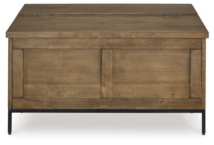 Torlanta - Lift Top Cocktail Table - Brown image 2