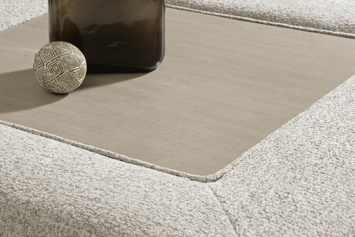 Ashbourne Estate - Oversized Accent Ottoman - Snowstone image 2