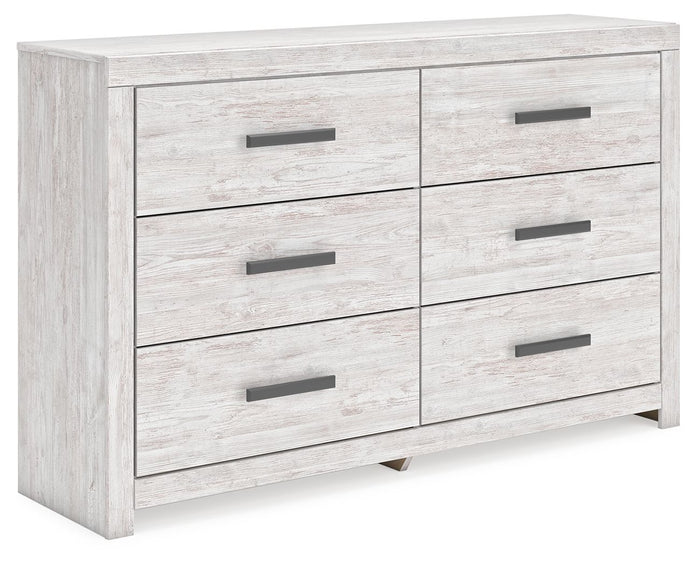 Cayboni - Six Drawer Dresser - Whitewash image 1
