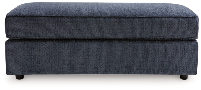 Albar Place - Oversized Accent Ottoman - Cobalt image 2