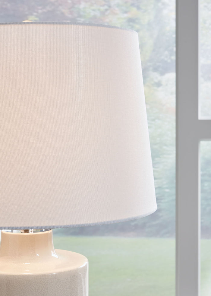 Cylener - Ceramic Table Lamp - Off White image 2