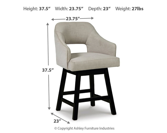 Tallenger - Upholstered Swivel Barstool (Set of 2) image 5