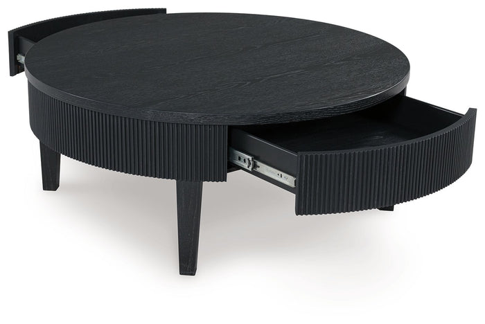 Marstream - Round Cocktail Table - Black image 2