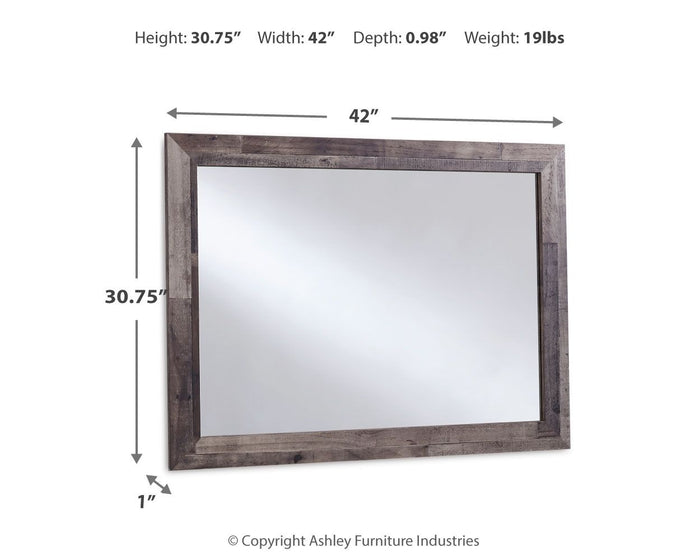 Derekson - Bedroom Mirror - Multi Gray image 2
